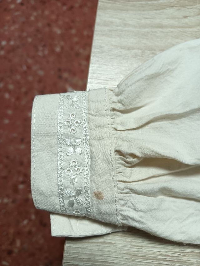 Camisa algodón de fallerito talla 4