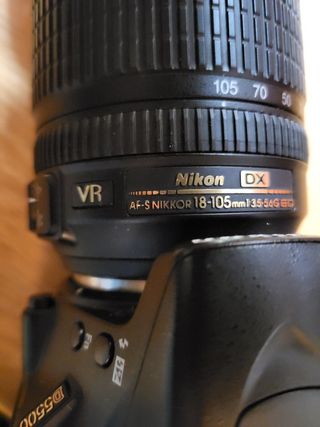 NIKON D5500 CON DOS OBJETIVOS
