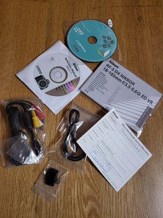 NIKON D5500 CON DOS OBJETIVOS