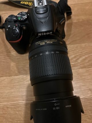 NIKON D5500 CON DOS OBJETIVOS