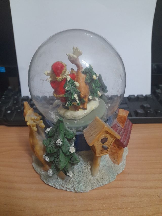 Palla di neve natalizia