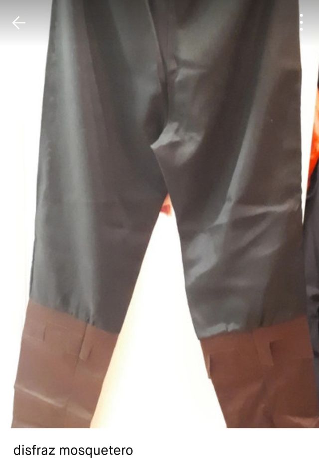 disfraz mosquetero