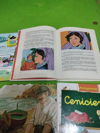 Pack(5) de cuentos y pictogramas