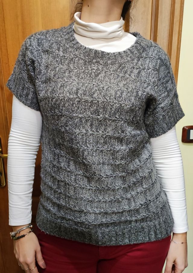 Maglione mezza manica donna