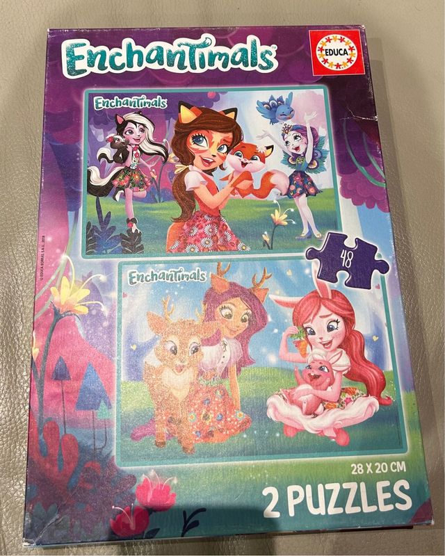 Puzzle enchantimals 4-5 años (48 piezas)