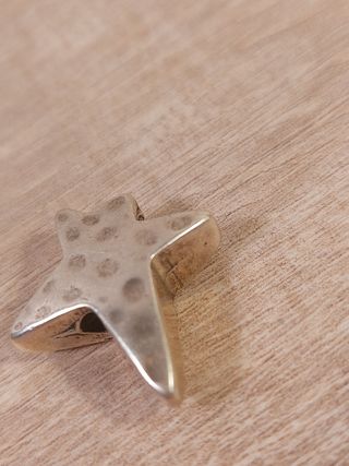 Abalorio baño plata