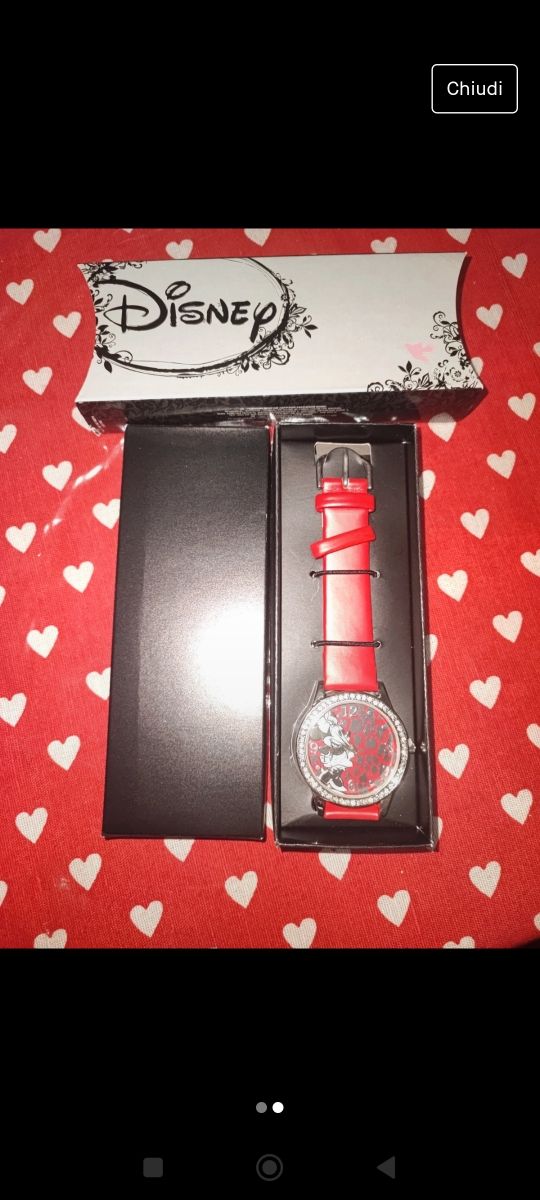 Orologio donna bambina minnie nuovo