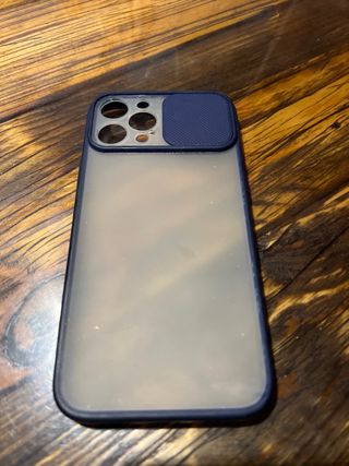 Cover iphone 12 pro max blu