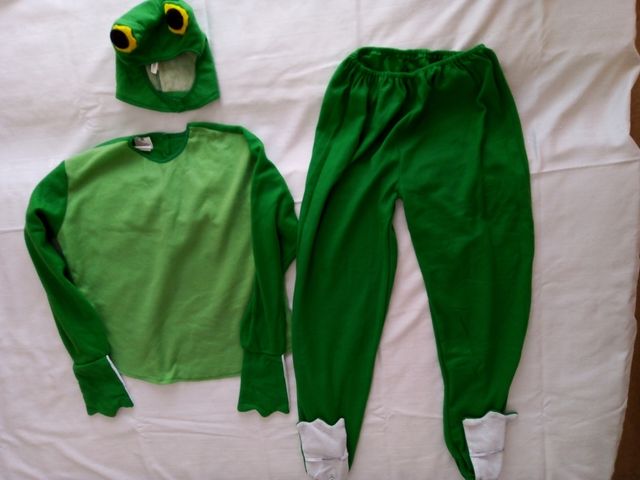 Traje de sapo adulto