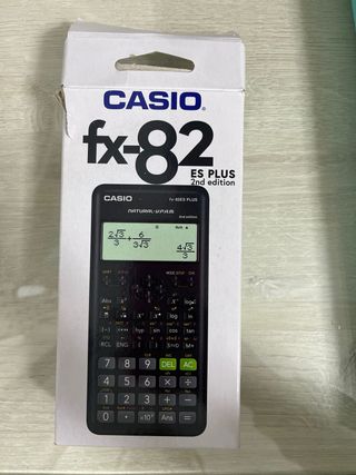 calculadora casio negra