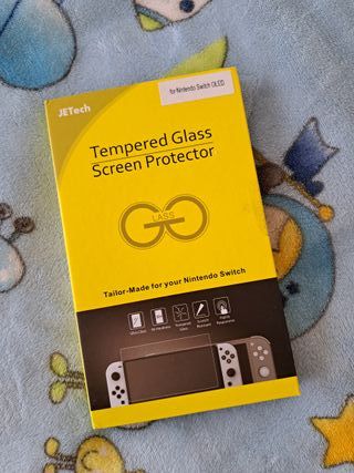 cristal templado nintendo switch y oled