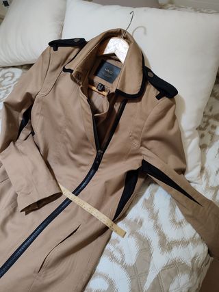 Chaqueta Mango beige