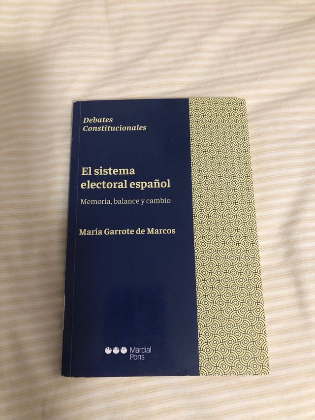 EL SISTEMA ELECTORAL ESPAÑOL