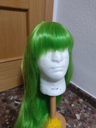 Peluca verde