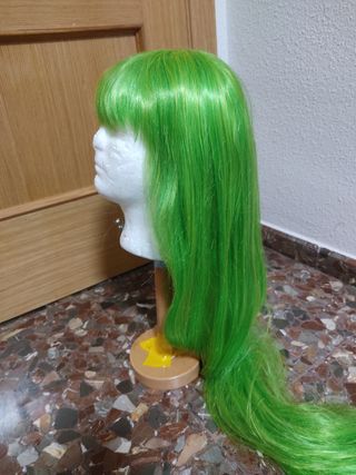 Peluca verde