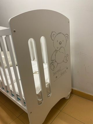 Cuna Sweet Bear Basic (60 x 120 cm.)