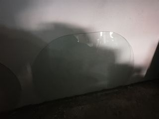 Cristal para mesa ovalada