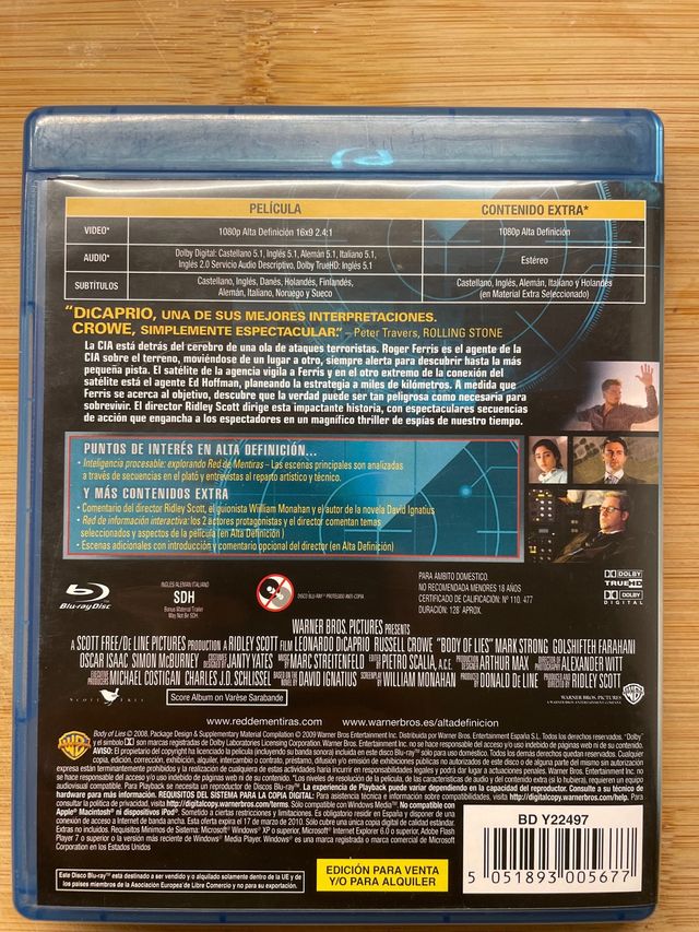 Red de mentiras-Blu-Ray ( 2009)