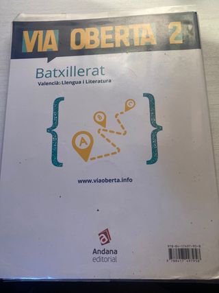 Valencià: Llengua y Literatura Batxillerat 
