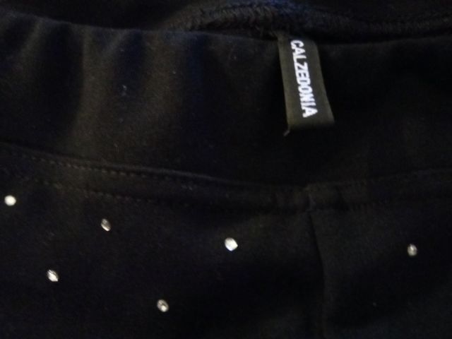 Leggins acampanados con brillantitos