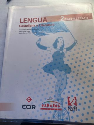 lengua y literatura castellana  2 bachiller