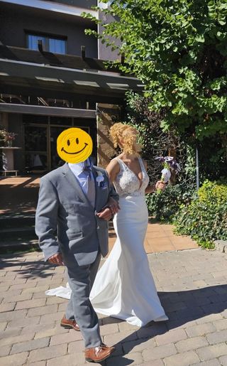 Vestido de novia. 