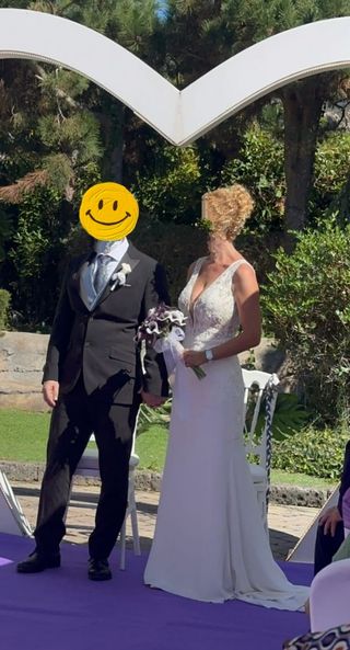 Vestido de novia. 