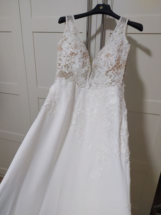 Vestido de novia. 