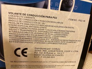 Volante PS2