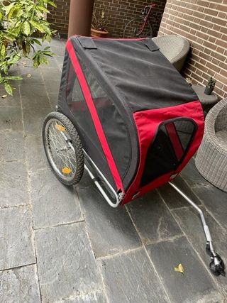 carrito porta perros en bici