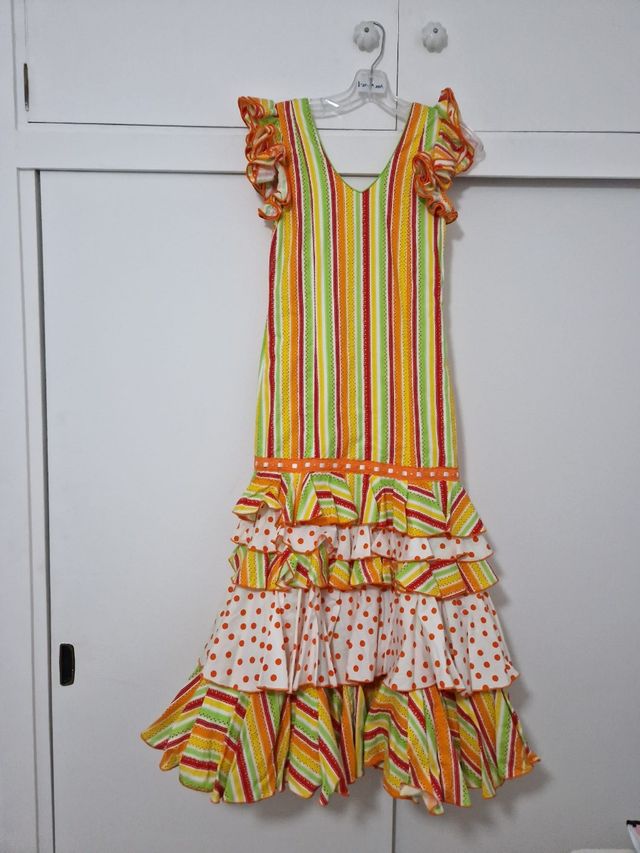 Traje flamenca niña