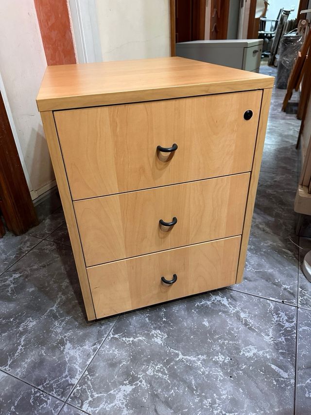 Book de cajones color haya