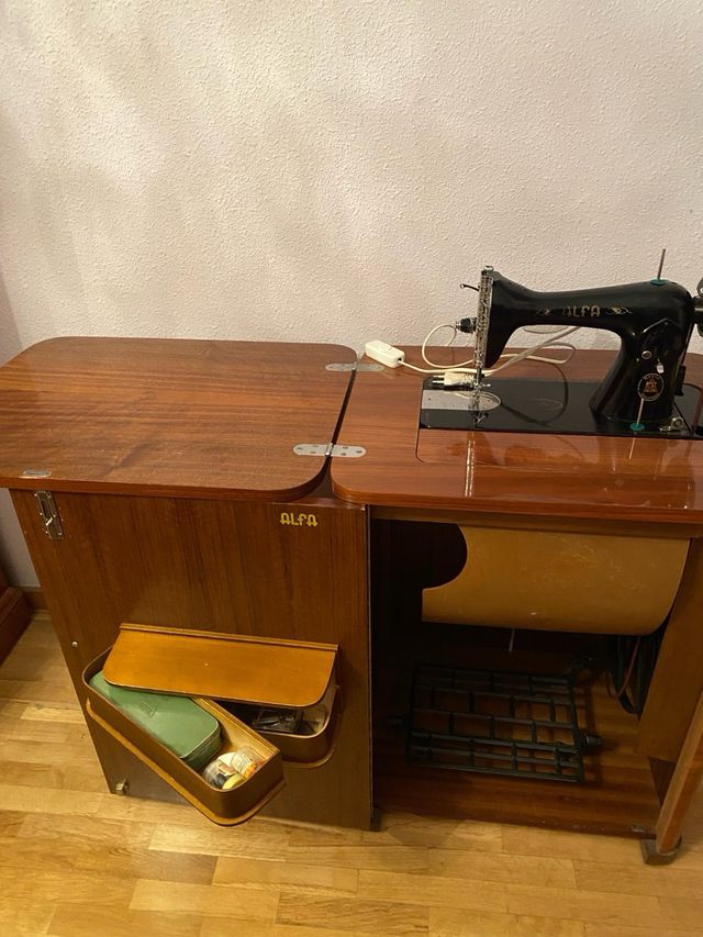 maquina de coser alfa