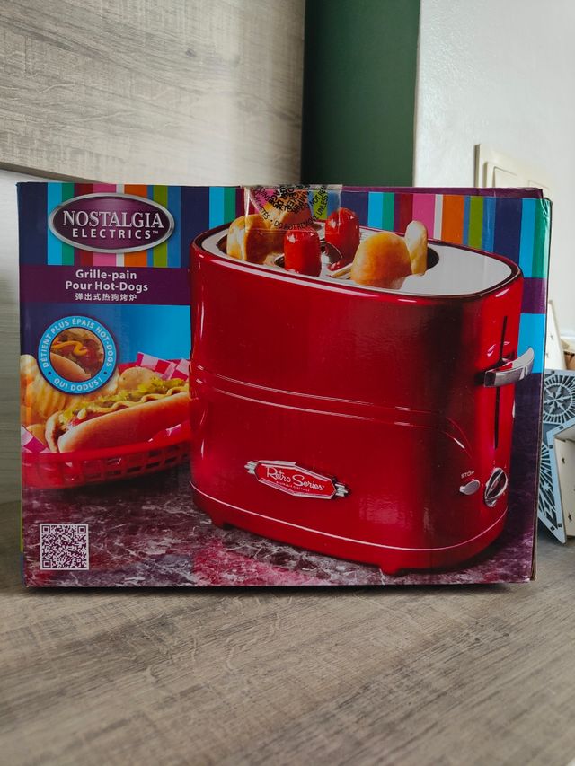 Tostadora vintage perritos calientes