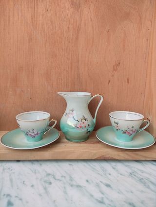 Juego de café Tú y Yo porcelana 