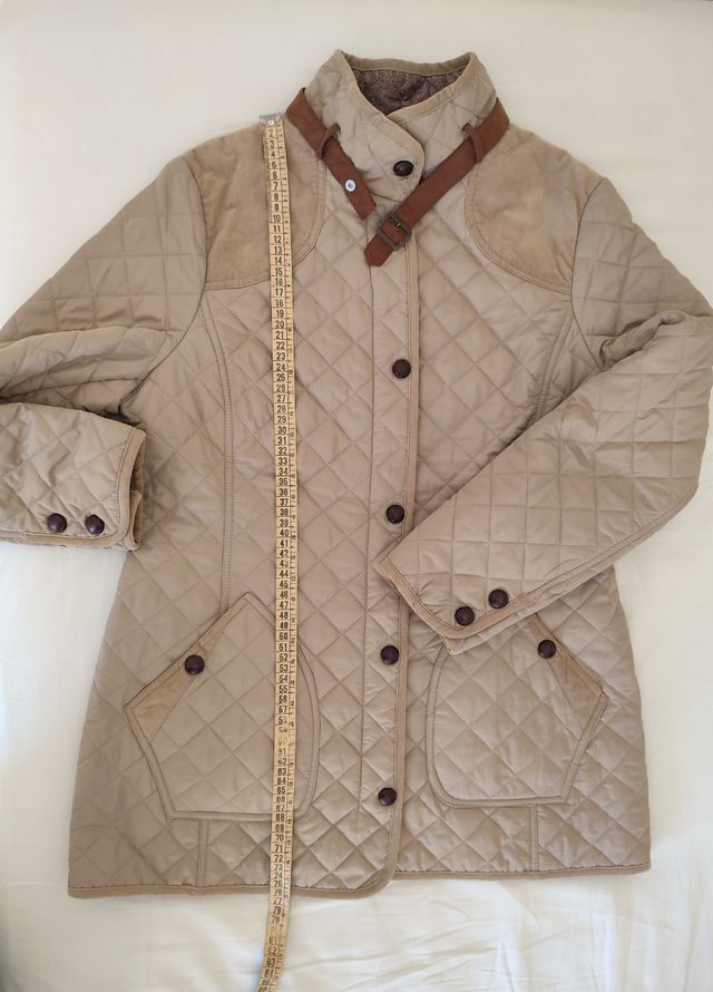 Chaquetón acolchado Lloyds beige