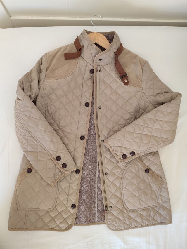 Chaquetón acolchado Lloyds beige