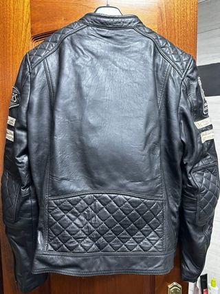 chaqueta piel moto BSTAR, sin estrenar
