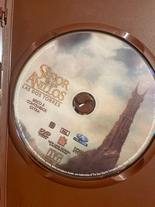dvd el señor de los anillos
