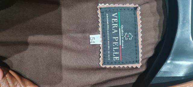 Giubbino in pelle made in italy