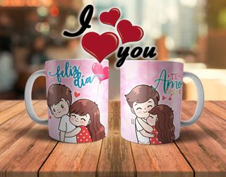 Taza Amor San Valentín Pareja varios modelos