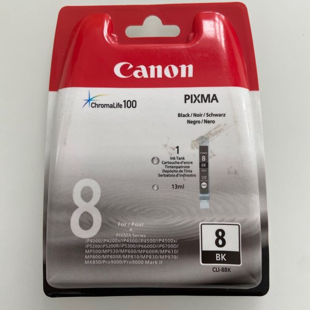 CANON CARTUCCIA NERA 8 cli-8 bk