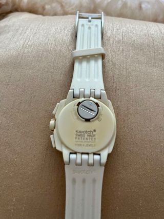 Reloj blanco Swatch Unisex