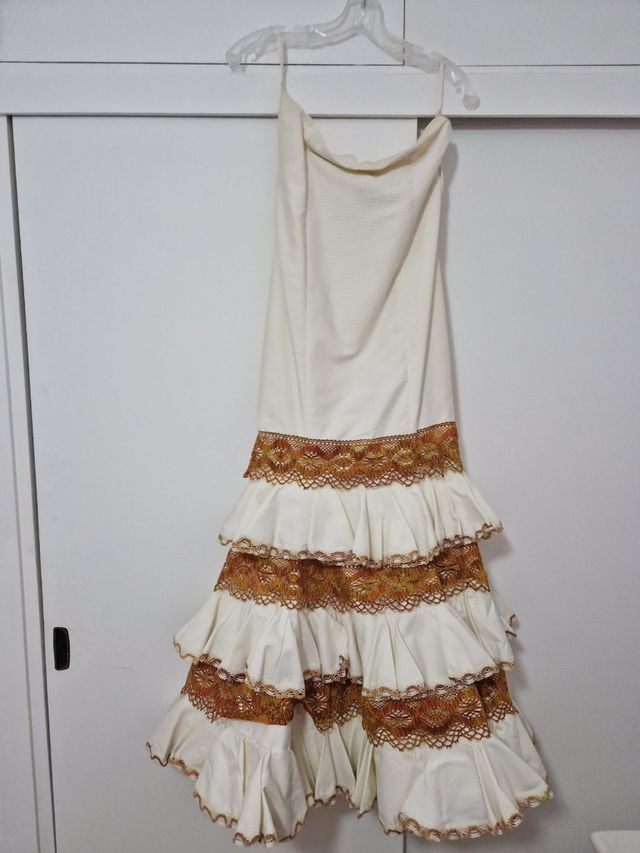 Falda de flamenca