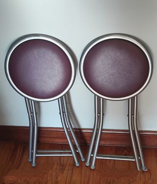 Taburete plegable