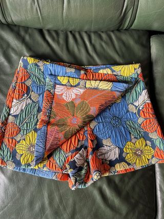 falda pantalon de flores