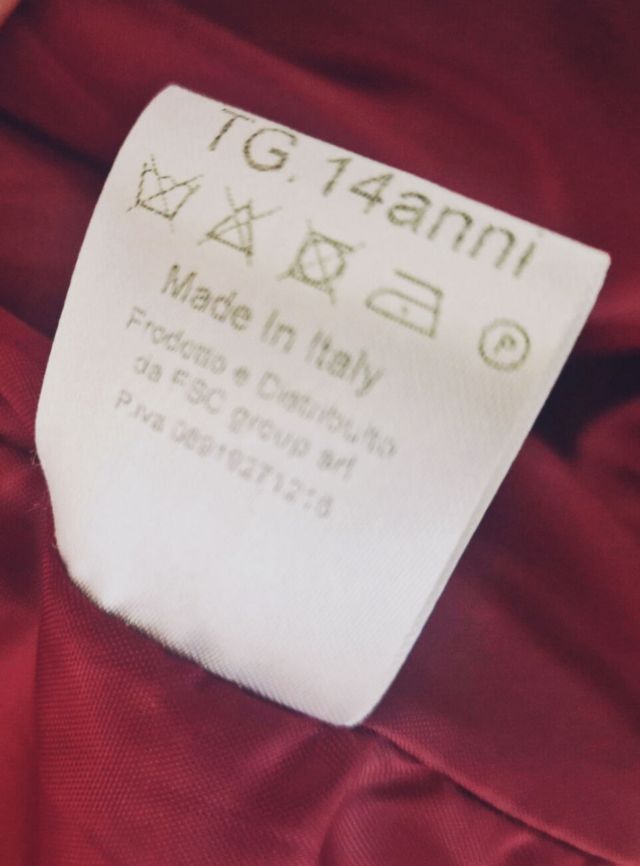 blazer bambina rosa 14 anni Xalivia nuovo senza ca