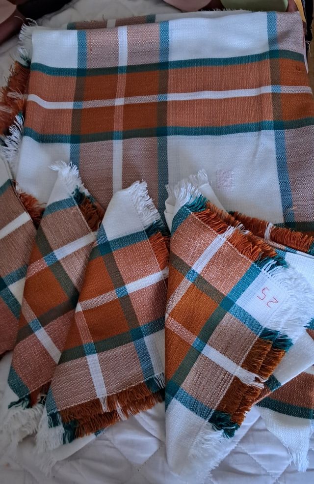 Mantel con servilletas a juego