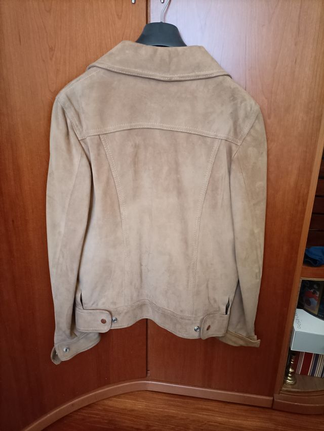 Cazadora unisex de ante