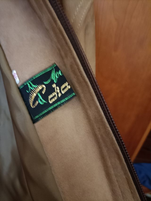 Cazadora unisex de ante